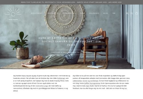Screenshot af Bala Yoga - den perfekte oase til din yogapraksis