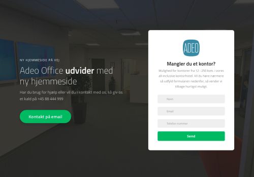 Screenshot af Adeoos - Kontorhotel