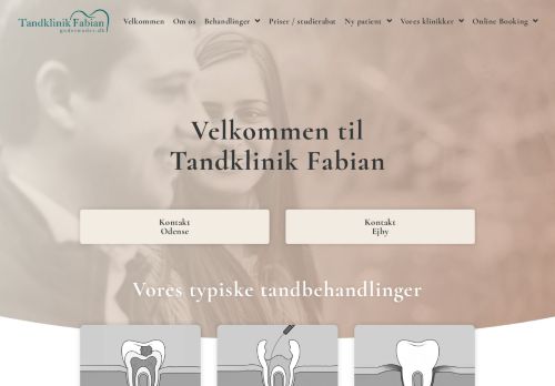 Forsiden af Tandlæge Ulrik Højgaard Hansen