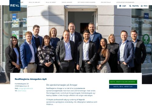 Forsiden af RealMæglerne Jacobsen & Højer ApS