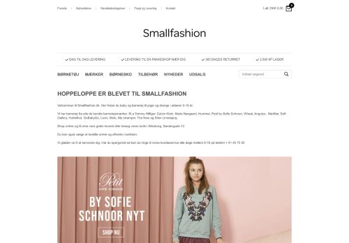 Forsiden af Hoppeloppe.dk