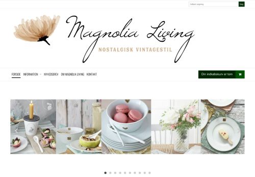 Forsiden af Magnolia Living