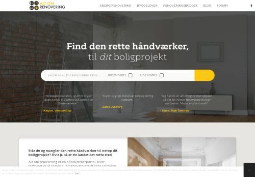 Screenshot af Alt om renovering