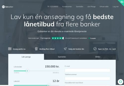 Forsiden af Gobanker