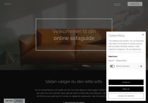 Screenshot af Sådan vælger du den rette sofa