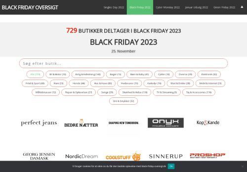 Screenshot af black-friday-oversigt.dk