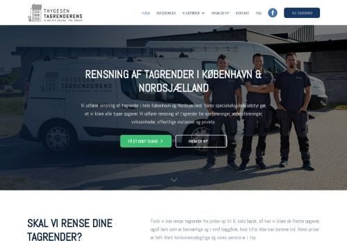 Forsiden af Thygesen Tagrenderens