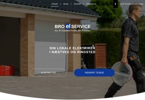 Screenshot af Bro El-Service V/ Anders Bro Andersen