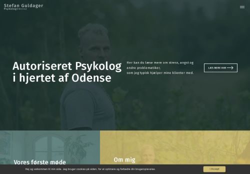 Screenshot af Odense psykolog giver hjælp til udfordringerne