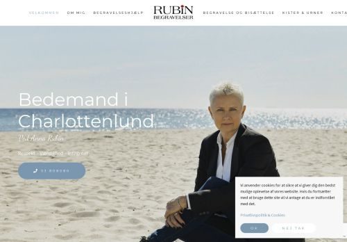 Screenshot af Rubin Begravelser