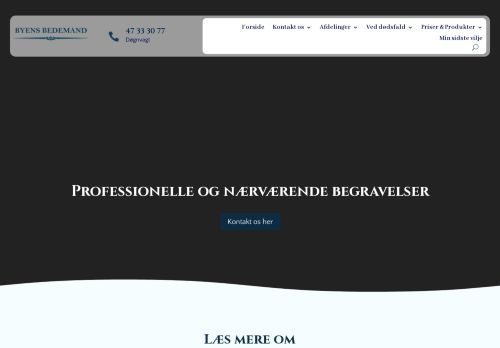 Screenshot af Byens Bedemand