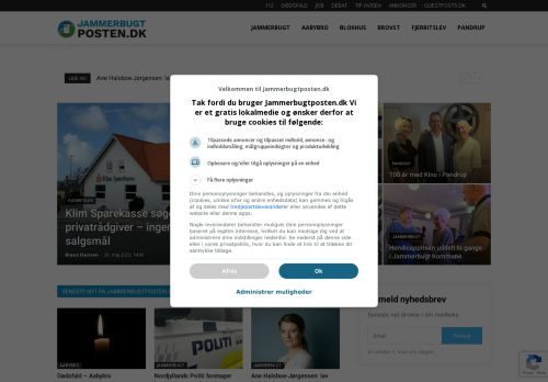 Forsiden af Jammerbugtposten