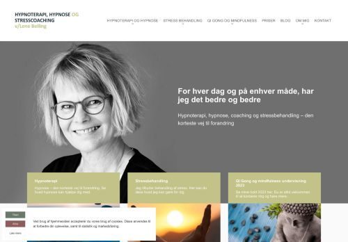 Screenshot af Coaching og Mindfulness