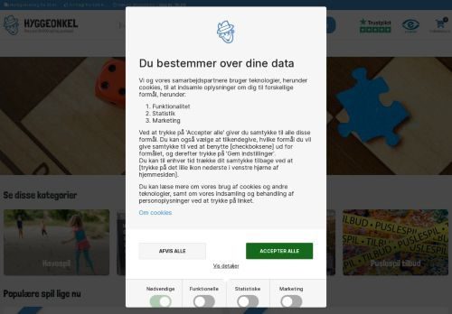 Forsiden af Hyggeonkel