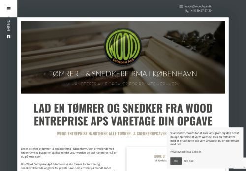 Screenshot af Wood Entreprise ApS