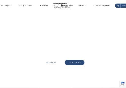 Screenshot af Sydsjællandslåseservice