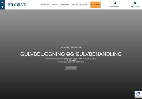 Forsiden af BH Gulve