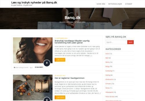 Forsiden af SEO Bureau