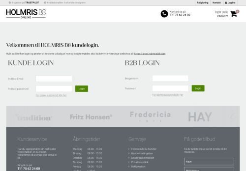Screenshot af Holmris B8