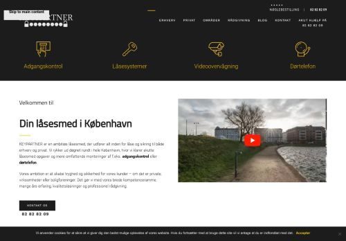 Screenshot af Keypartner