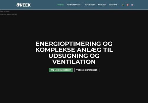 Forsiden af NTEK Energirådgivning