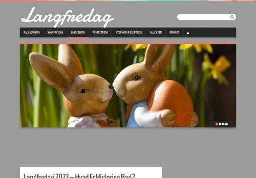 Forsiden af Langfredag