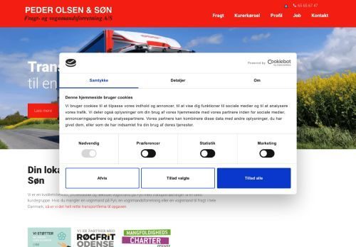Forsiden af Peder Olsen & Søn