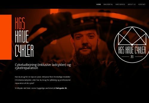 Screenshot af Cykeludlejning i København