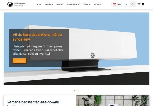 Forsiden af System Audio A/s