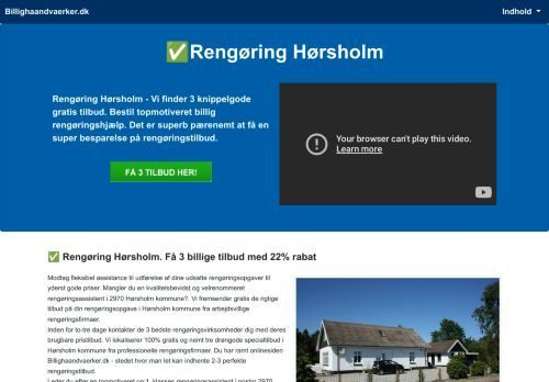 Forsiden af Få 3 gratis rengørings tilbud