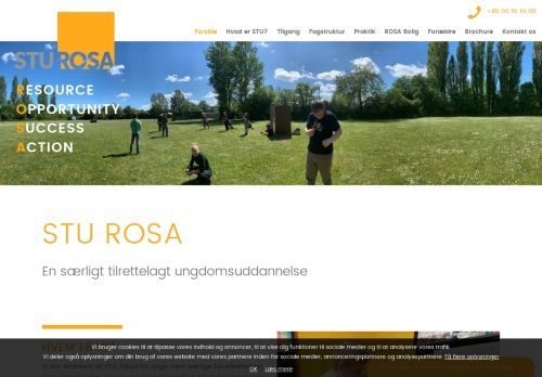 Screenshot af STU Rosa