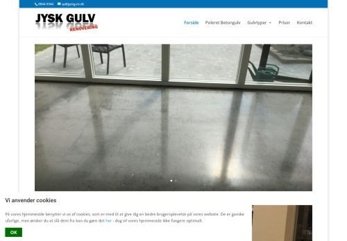 Screenshot af PR Gulvrenovering