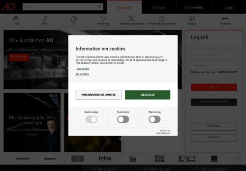 Forsiden af Brødrene A&O Johansen A/S