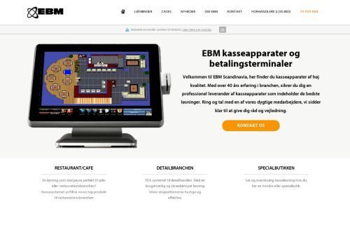 Forsiden af EBM
