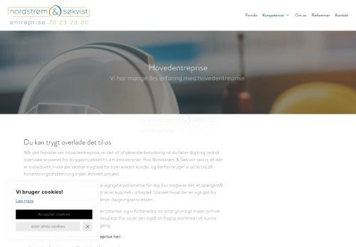 Forsiden af Hovedentreprise til dit byggeprojekt