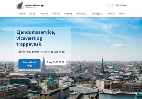 Screenshot af Gårdmand Bjørn