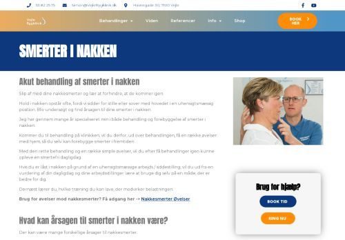 Forsiden af Smerter i nakken