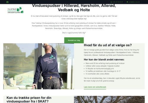 Forsiden af Effektiv ejendomsservice i Nordsjælland