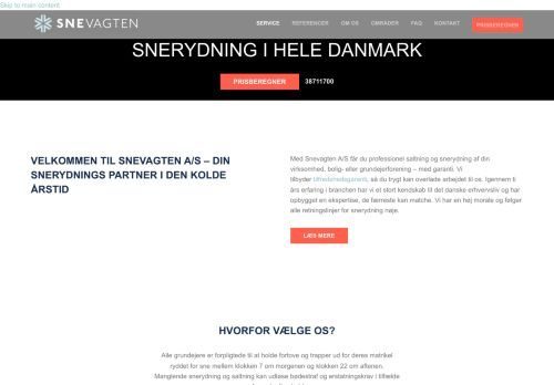 Forsiden af Snevagten A/S