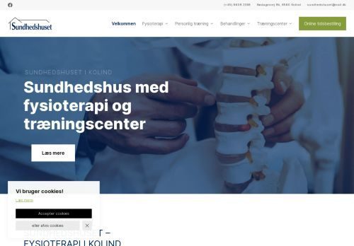 Screenshot af Sundhedshuset v/ Jesper Vrang Jørgensen