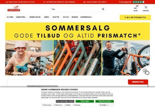 Forsiden af Jupiter Cykler