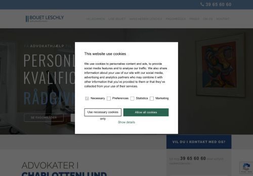Forsiden af Advokat Lise Bouet