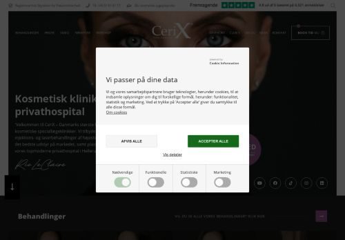 Screenshot af Cerix ApS