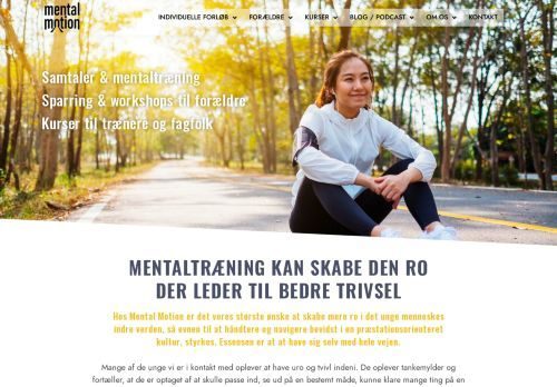 Forsiden af Mental Motion v/ Janne Reffstrup Mortensen