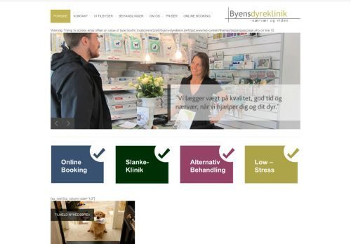 Screenshot af Byens Dyreklinik