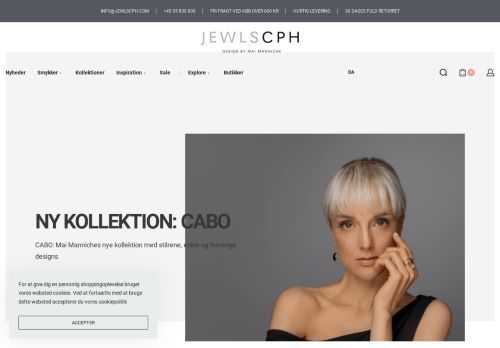 Forsiden af Danske designsmykker online – JEWLSCPH