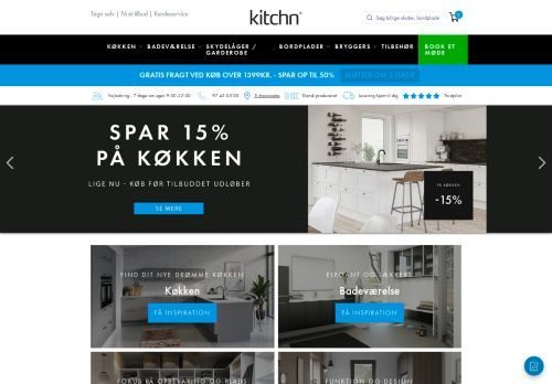 Forsiden af Kitchn.dk