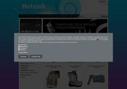 Forsiden af hotsjok design accessories på den fede måde