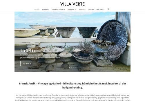 Forsiden af Gamle møbler og antikviteter til boligindretning