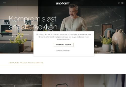 Forsiden af Uno form